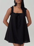 Women's Swing Mini Dress Black — Dress
