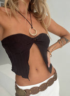 Women's Mani Top Black
