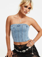 Women's Houser Top Denim
