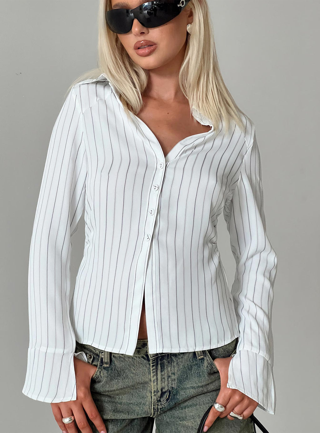 Women's Aldgate Long Sleeve Top White