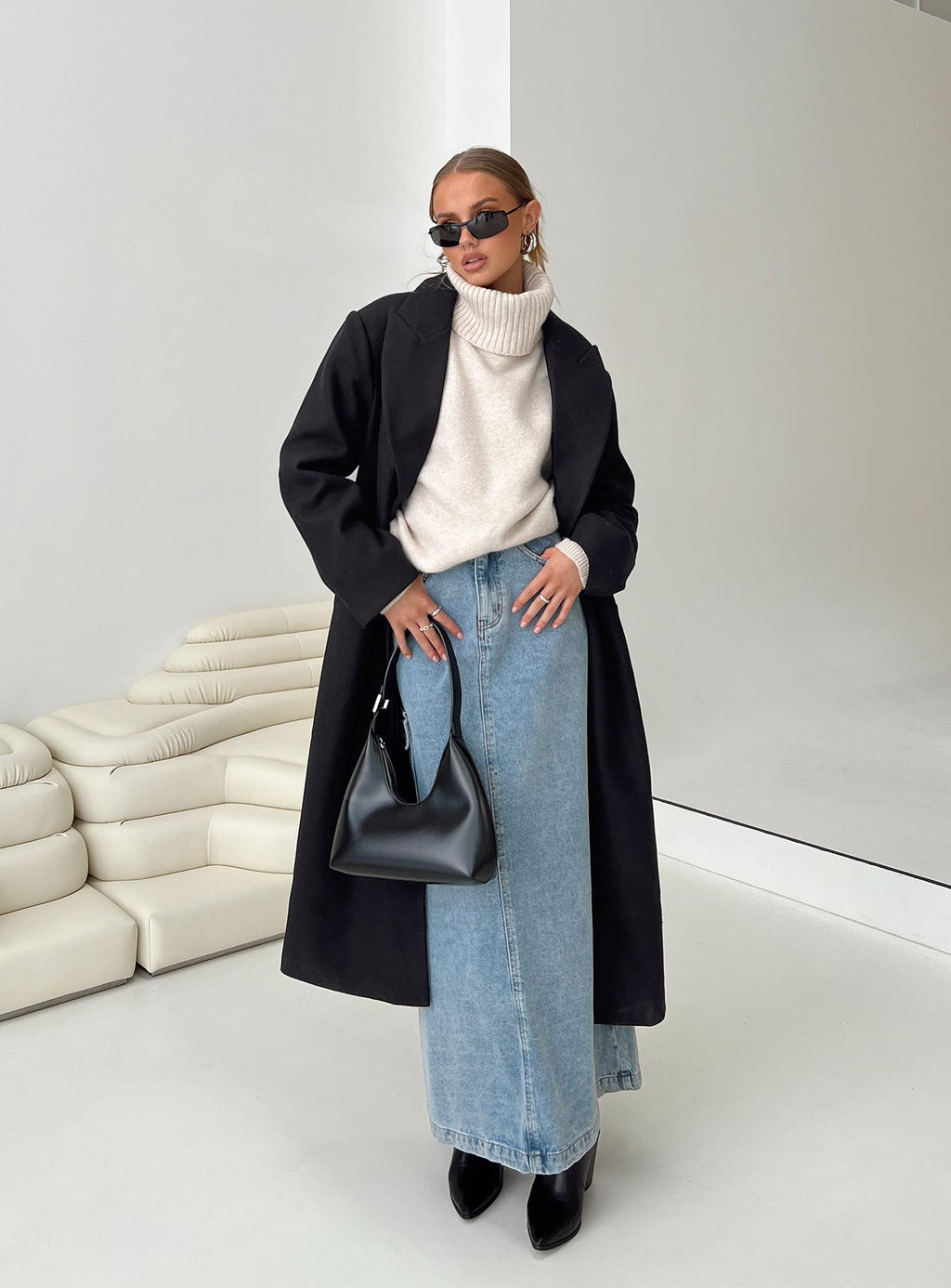 Women's Olsen Coat Black — Jacket