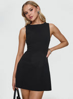 Women's Anse Mini Dress Black Petite — Dress