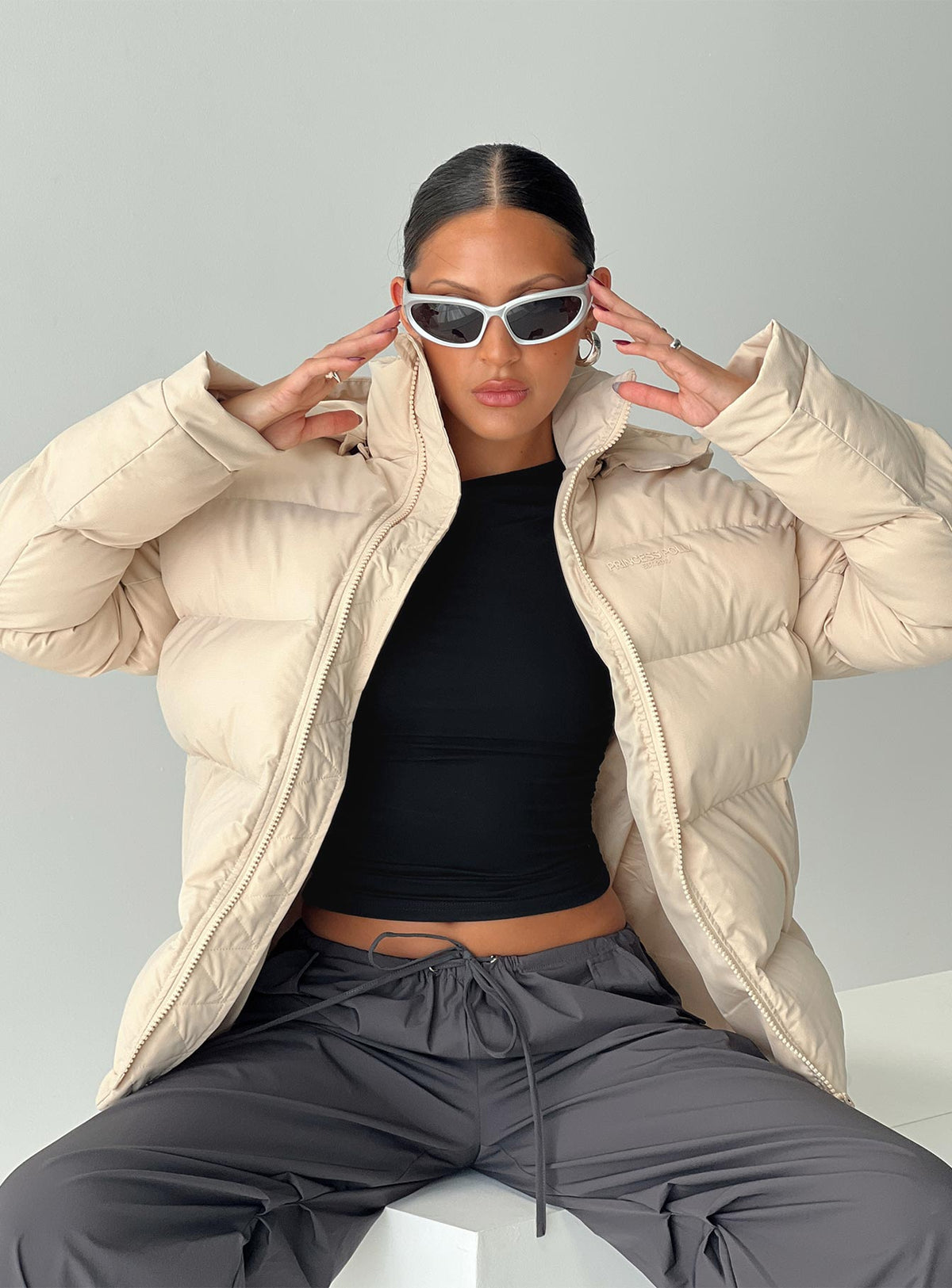 Women's Dream Puff Technical Puffer Jacket Beige