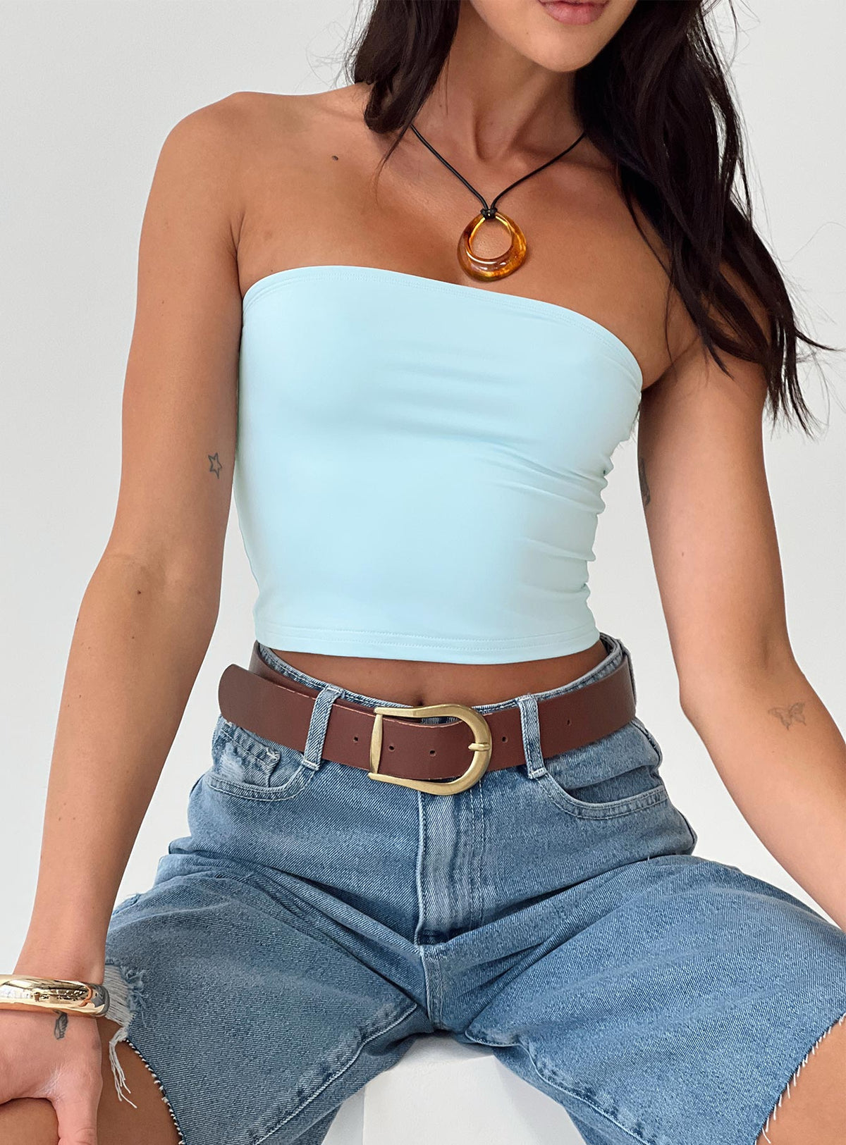 Women's Tomlin Top Baby Blue