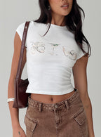 Women's Odyssey Tee White