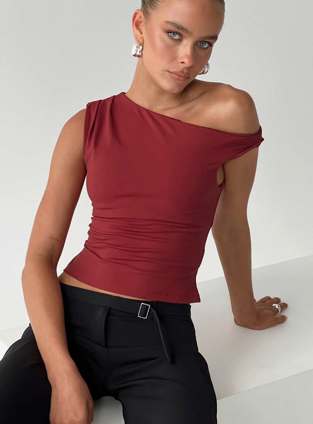 Women's Danza Top Red