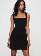 Women's Bombshell Mini Dress Black — Dress