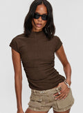 Women's Make A Plan Top Brown