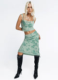 Women's Devore Midi Skirt Multi