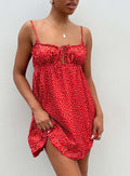 Women's Empress Of Love Mini Dress Red — Dress