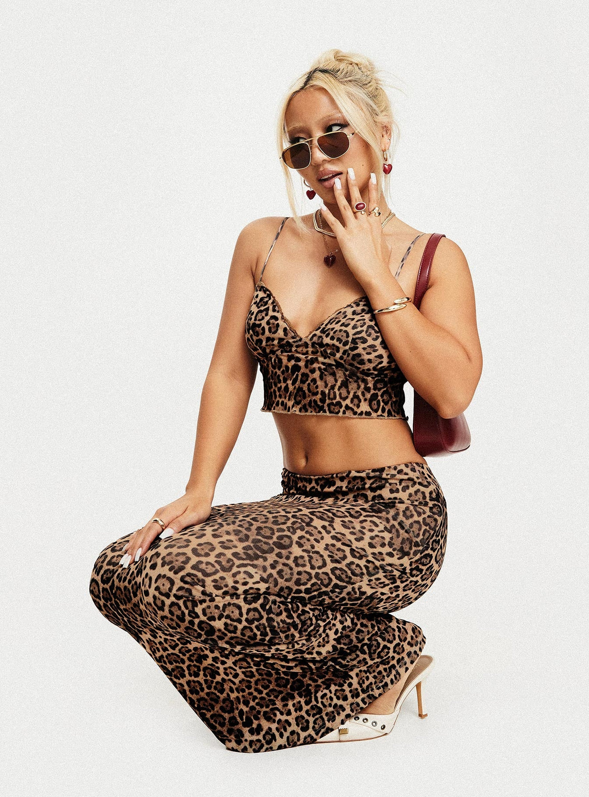 Women's Exuberant Set Leopard