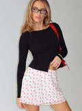 Women's Kortez Long Sleeve Zip Through Top Black
