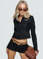 Women's Lune Blazer Indigo — Jacket