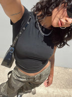 Women's Lex Top Black
