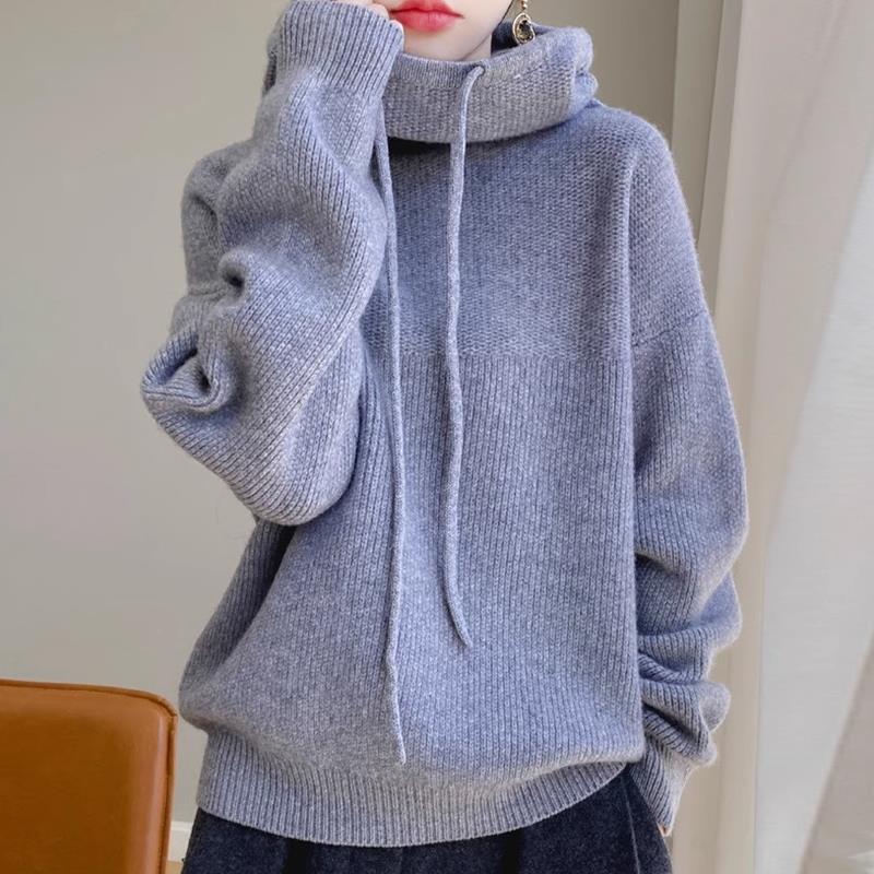 Women's Relaxed High-Neck Sweater