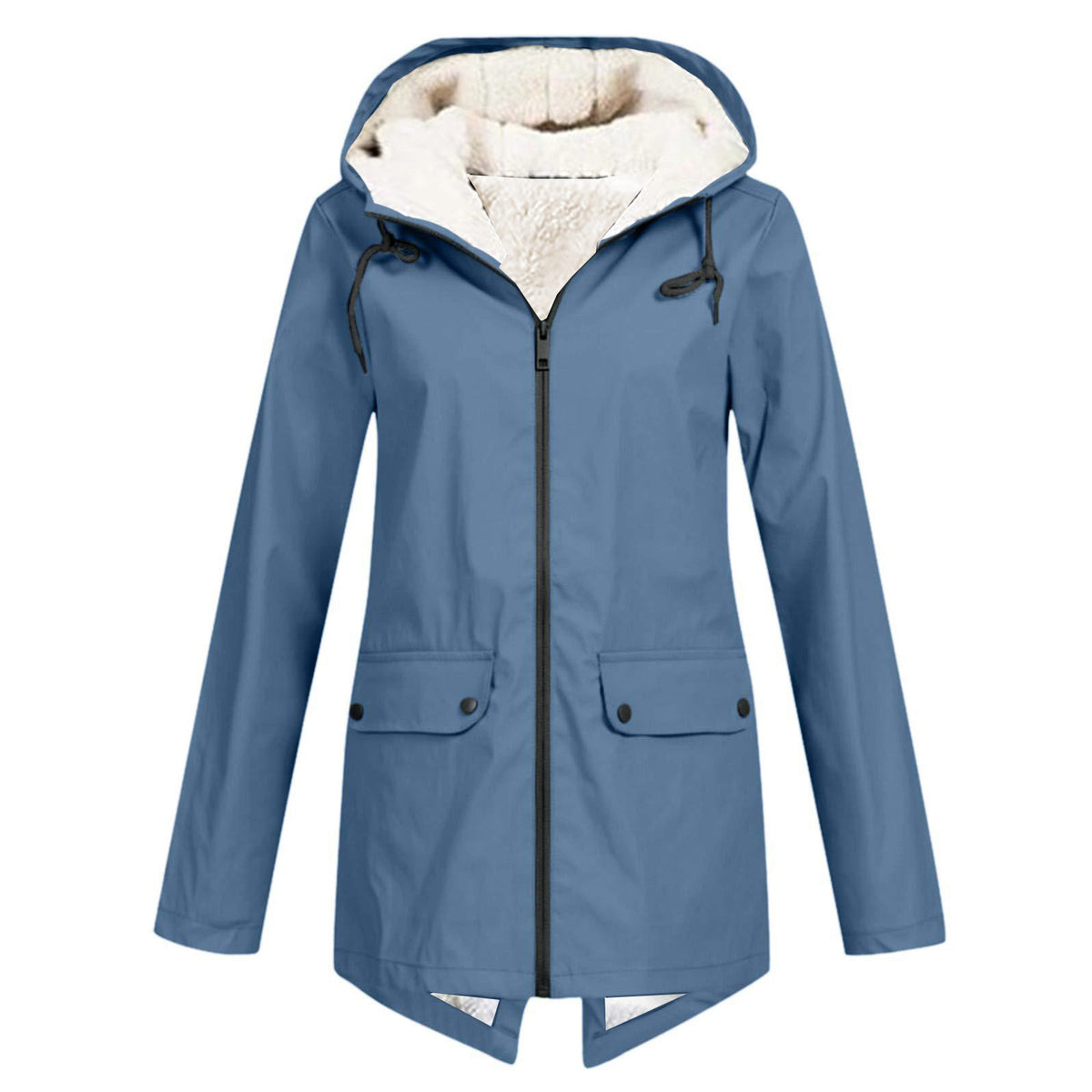 Women's Fleece-Lined Hooded Jacket