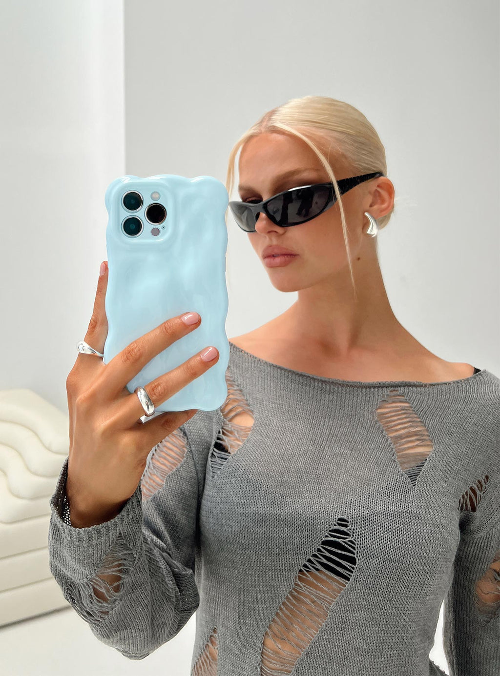 Maceline iPhone Case Blue — Tech Accessories