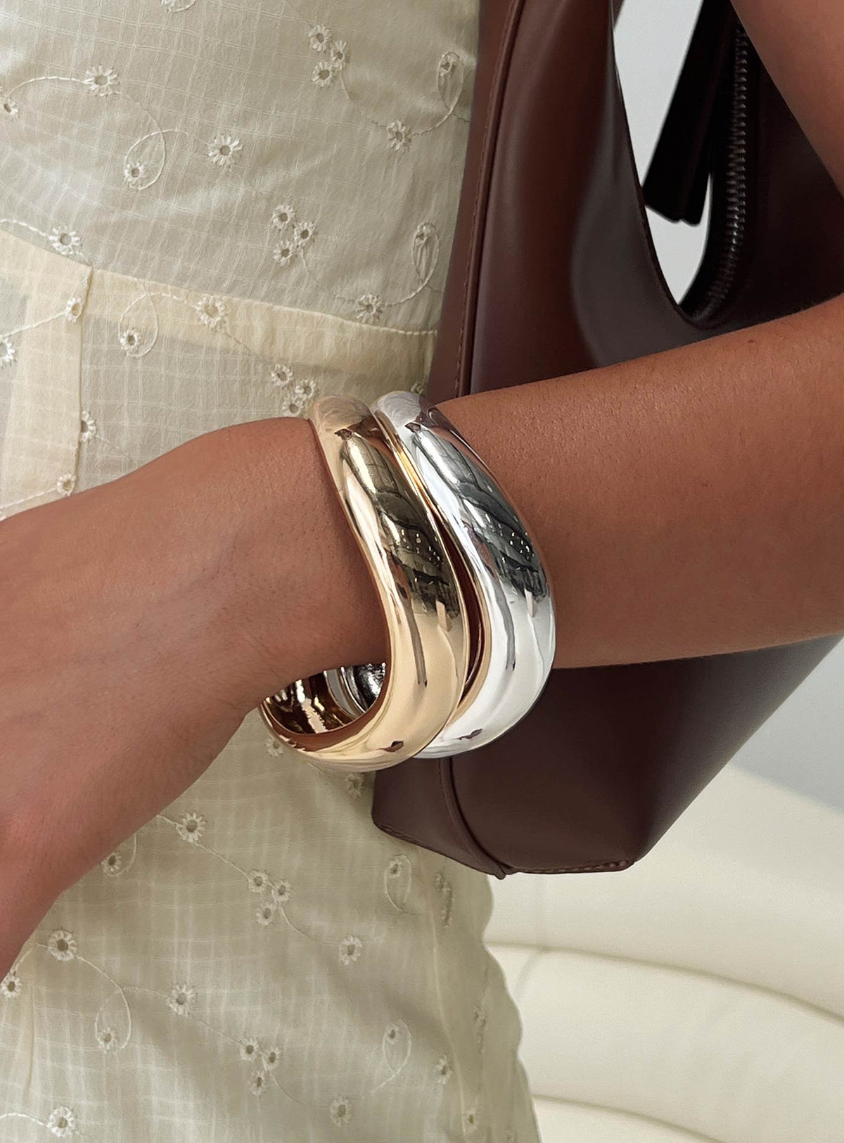 Softer Side Bangle Pack Silver / Gold — Bracelet