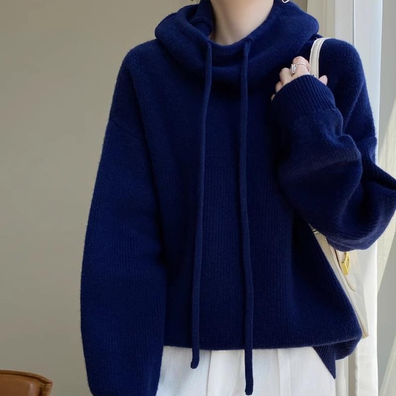 Women's Relaxed High-Neck Sweater