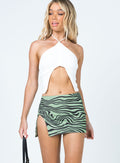Women's Bold Move Mini Skirt Green