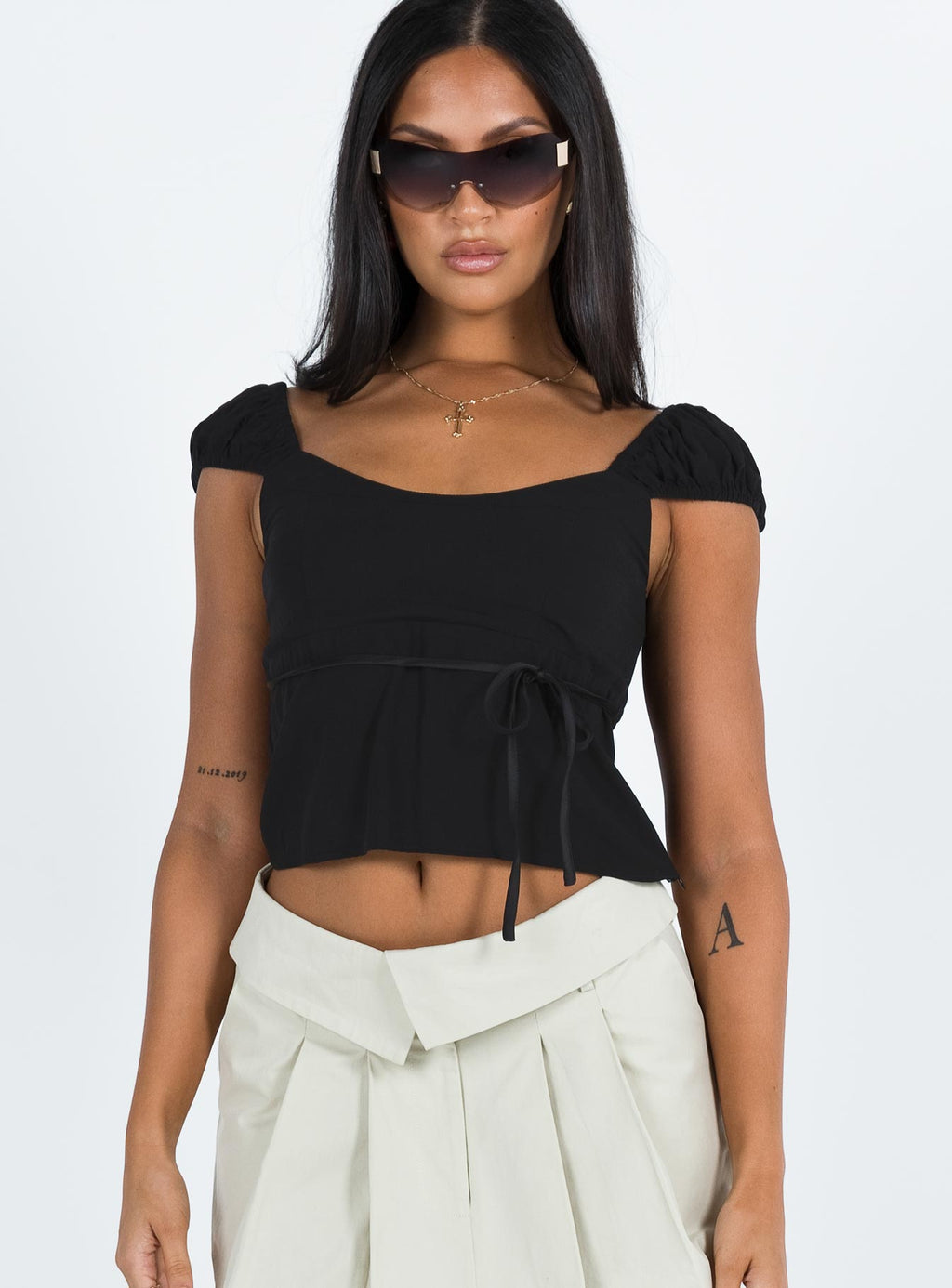 Women's Seacrest Top Black