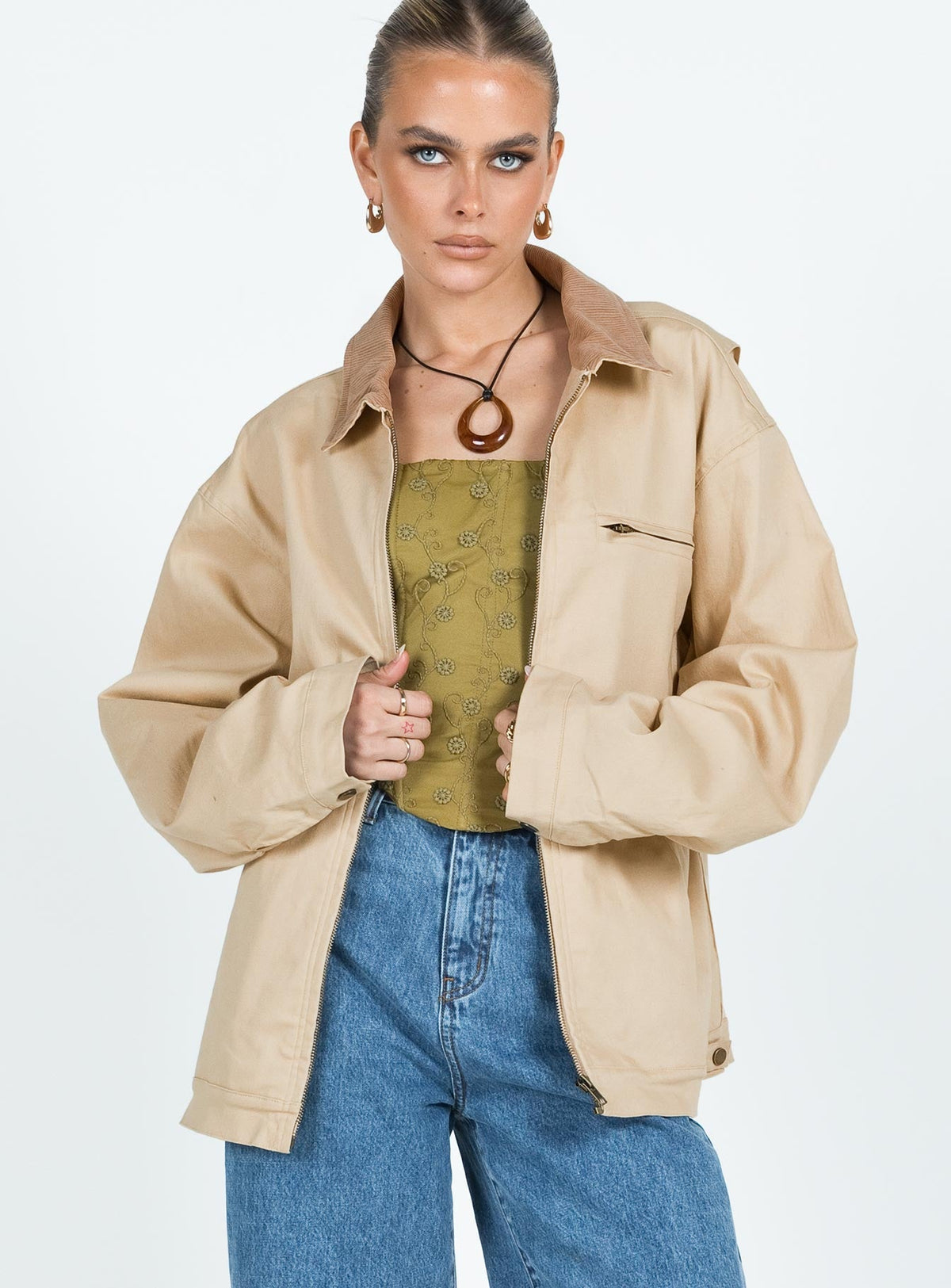 Women's Springer Jacket Beige