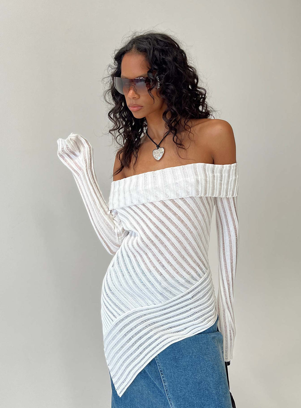 Women's Cloud Sweater White