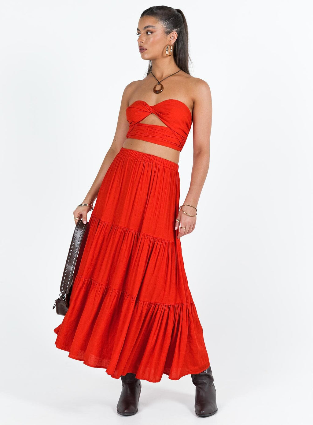 Women's Allie Set Red