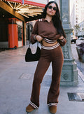 Women's Square One Pants Brown / Cream