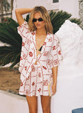 Women's Resortella Set White / Red