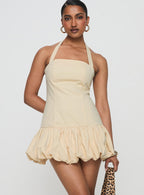 Women's Sofia Mini Dress Cornsilk — Dress