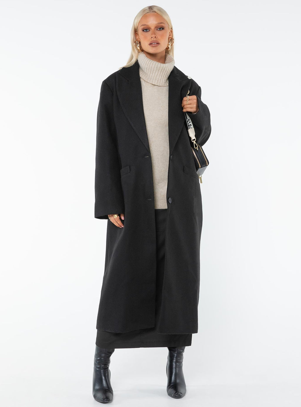 Women's Olsen Coat Black — Jacket