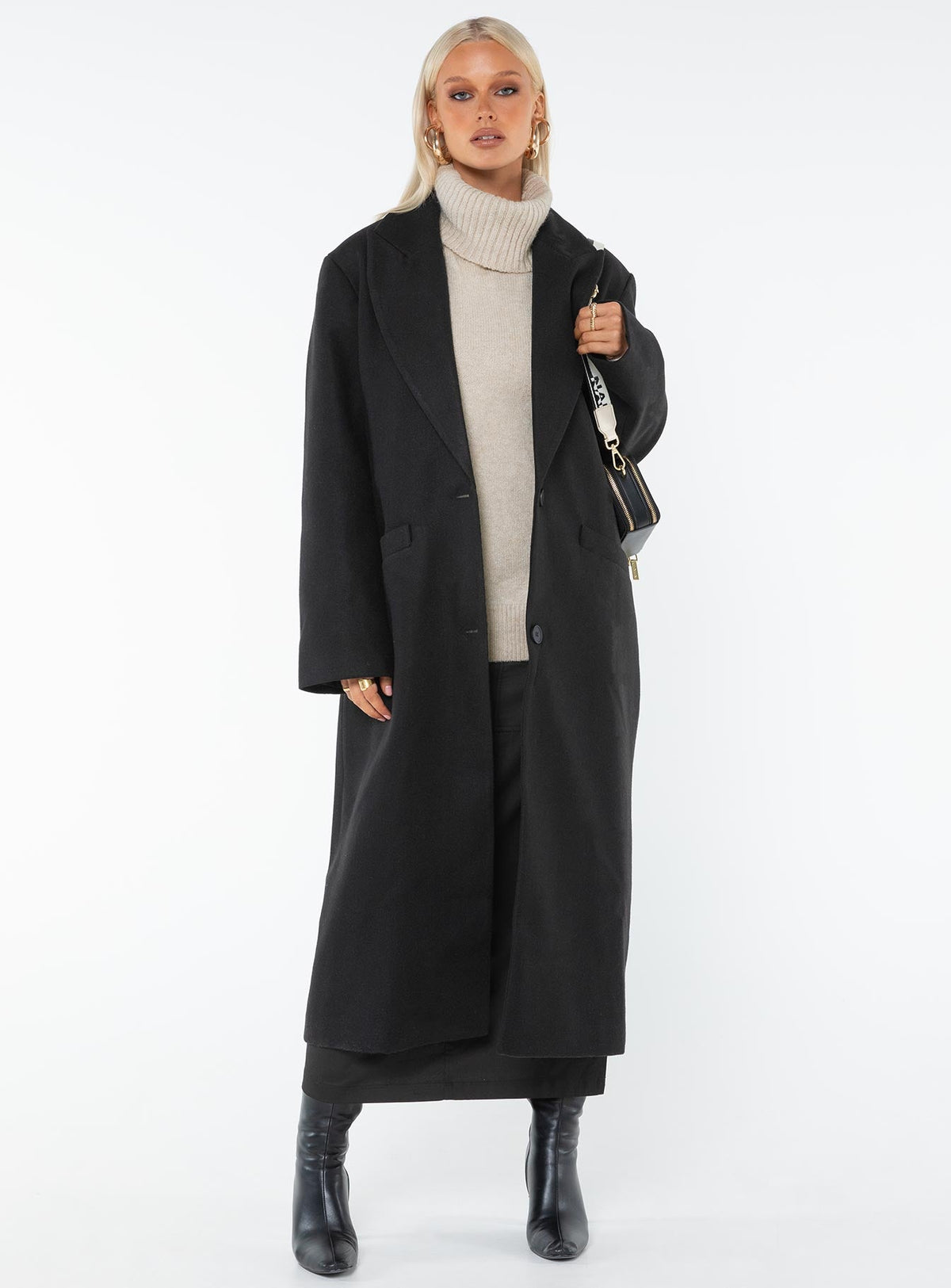 Women's Olsen Coat Black — Jacket