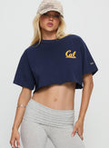 Women's UC Berkeley Track Tee Blue
