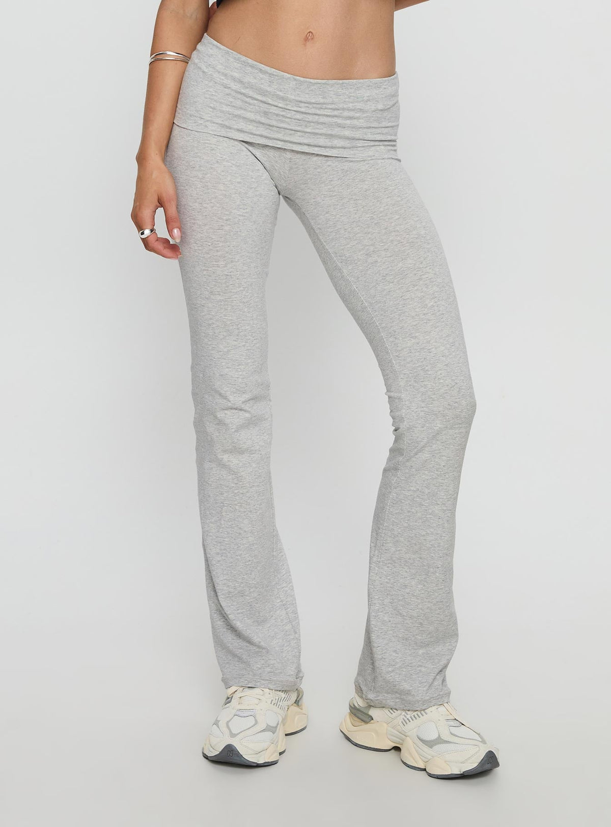Women's UC Berkeley Foldover Pants Grey