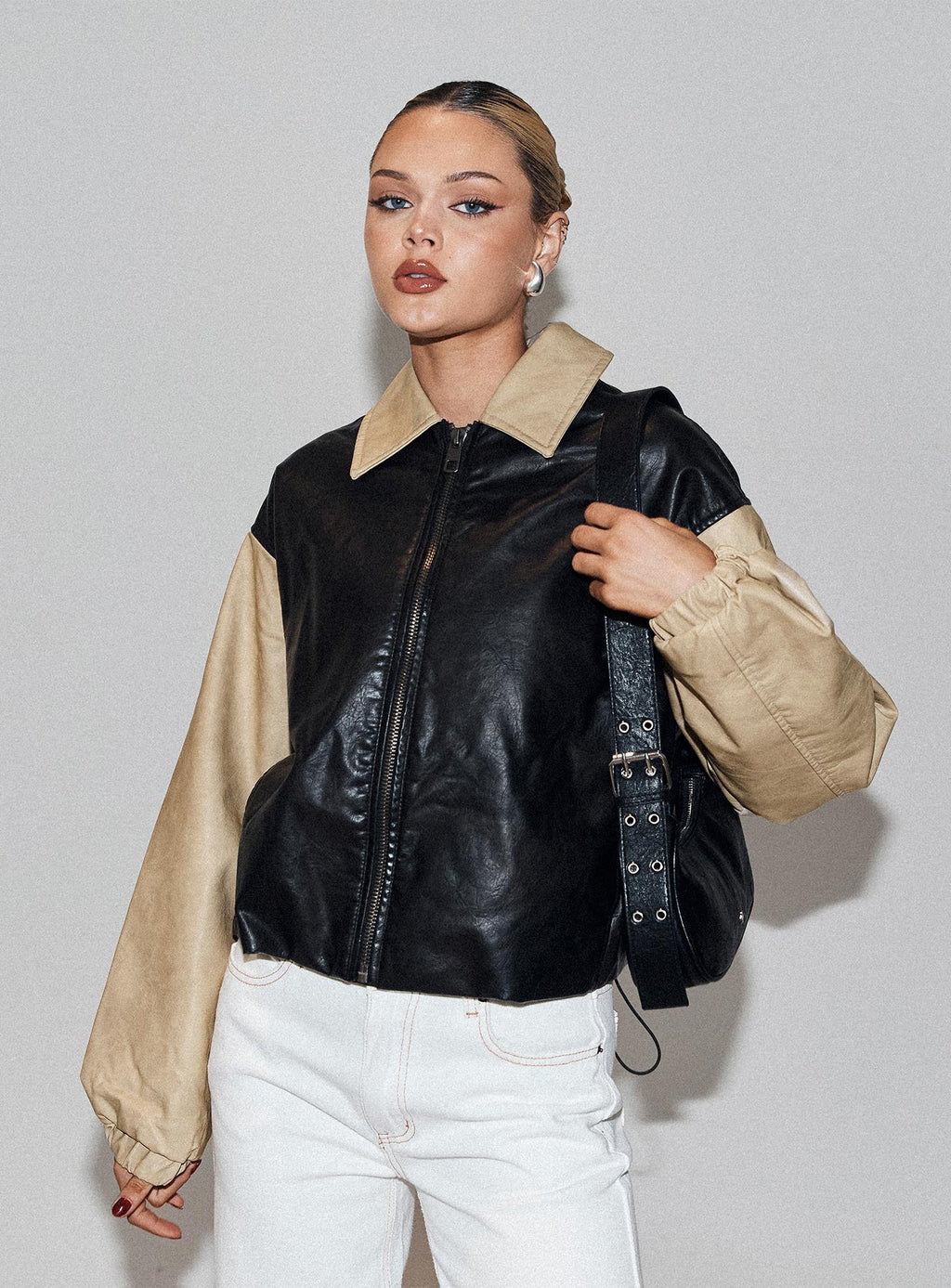 Women's Nirvana Bomber Jacket Camel