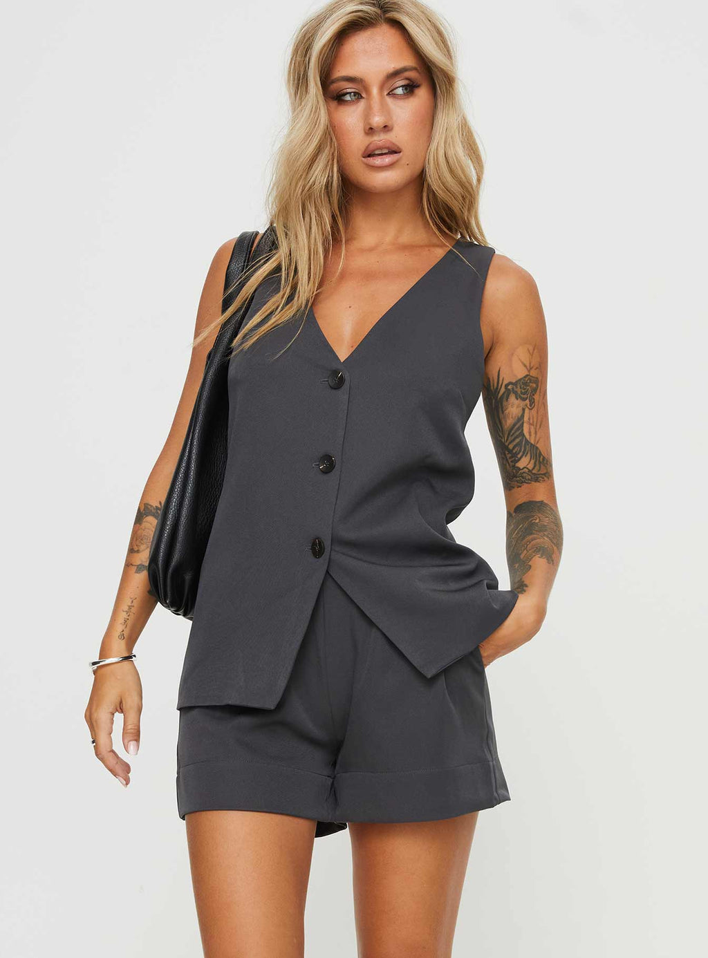 Women's Lesky Set Grey