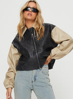 Women's Nirvana Bomber Jacket Camel