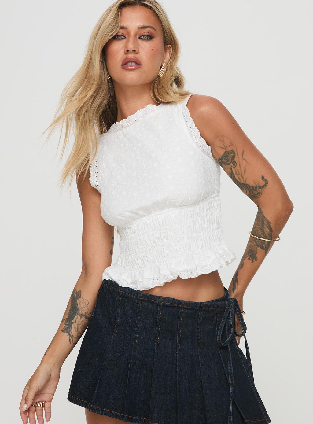 Women's Asuka Top White