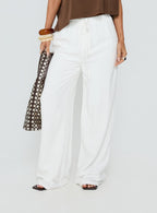 Women's Parklea Linen Blend Pants White