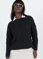 Women's Anaya Oversized Sweater Black