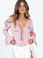 Women's Hunton Long Sleeve Top Pink
