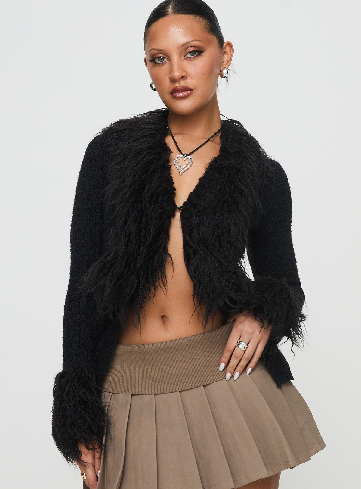 Women's Sistine Cardigan Black — Sweater