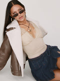 Women's Typha Top Beige