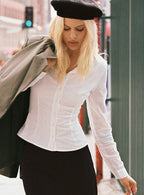 Women's Fogler Shirt White — Top