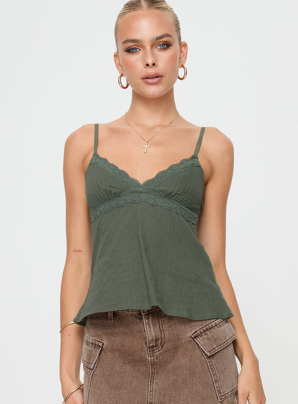 Women's Lunya Top Green