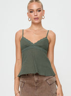 Women's Lunya Top Green