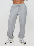 Women's Dream Fleece Ankle Cuff Sweatpants Grey Marle — Pants