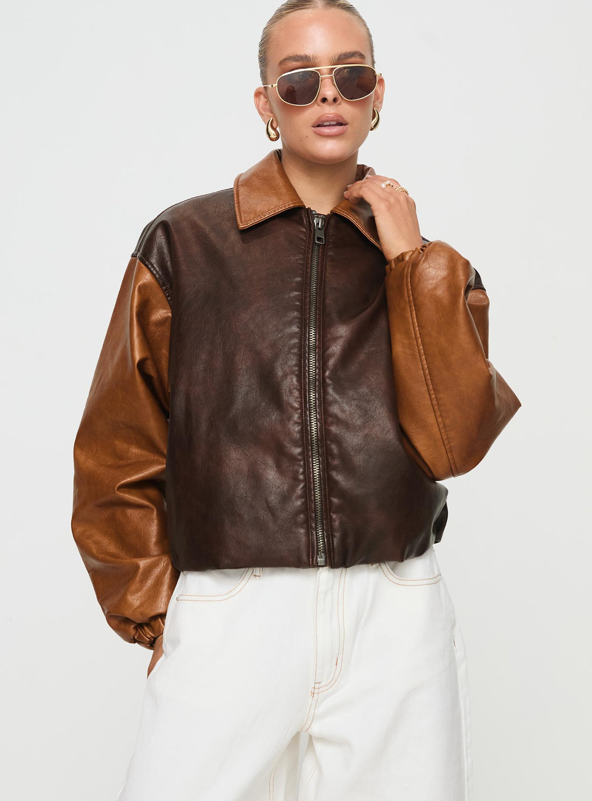 Women's Nirvana Bomber Jacket Chocolate