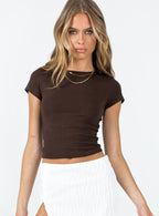 Women's Lex Top Brown